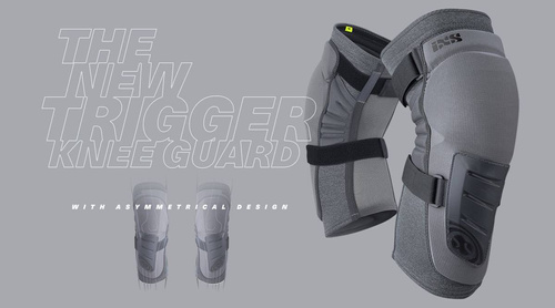 IXS Trigger Knee Guards | ochraniacze kolan / nakolanniki | X-Matter K03 Knee / Shin CE Pad | ENDURO DH | grey