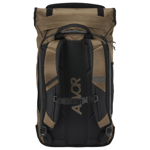 AEVOR Trip Pack PROOF OLIVE / GOLD 26-33l | bike / city / trip bikepack | WATERPROOF 13K | LAPTOP 15" | 800g