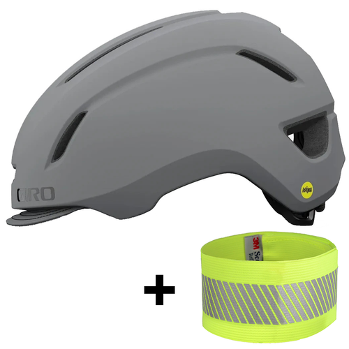 GIRO Caden MIPS ® | bike helmet | GRAVEL / E-BIKE / URBAN / CITY | FREE: bell & band | matte grey