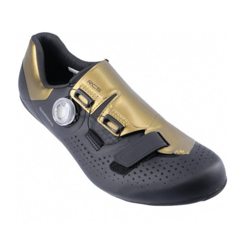 SHIMANO RC5 | cycling road shoes | BOA ® | CARBON | black / gold