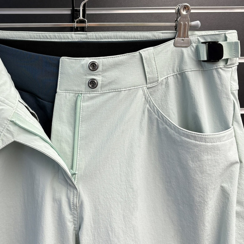 SCOTT Shorts W's Trail Flow w/pad | damskie szorty / spodenki rowerowe | + wewnętrzne spodenki z wkładką | MTB / ENDURO | fresh green