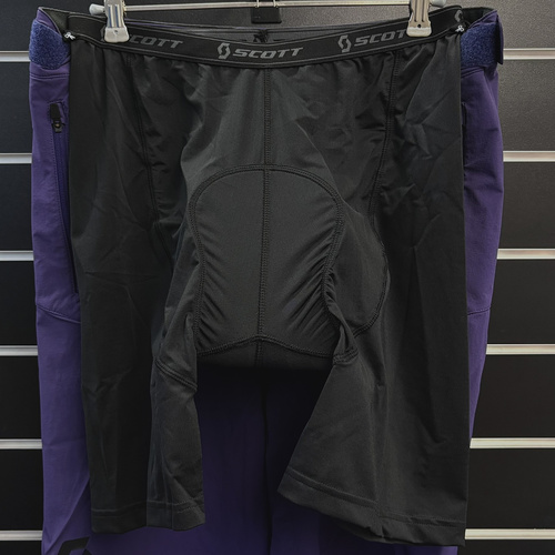SCOTT Shorts M's Endurance ls/fit w/pad | szorty / spodenki rowerowe | + wewnętrzne spodenki z wkładką | MTB / ENDURO / GRAVEL | cyber purple