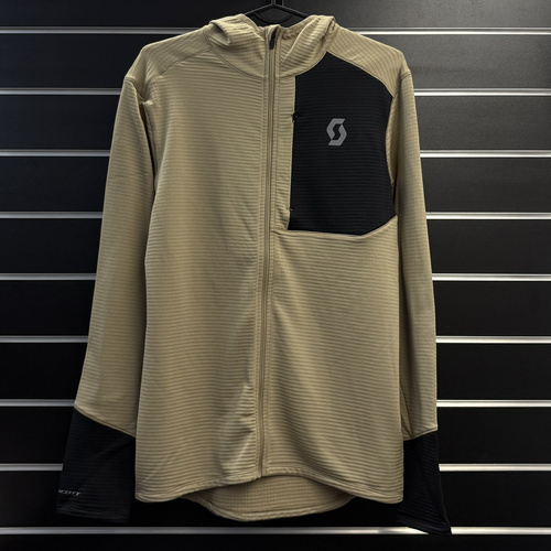 SCOTT Defined Light Men's Hoody | męska bluza z kapturem | toas beige / black