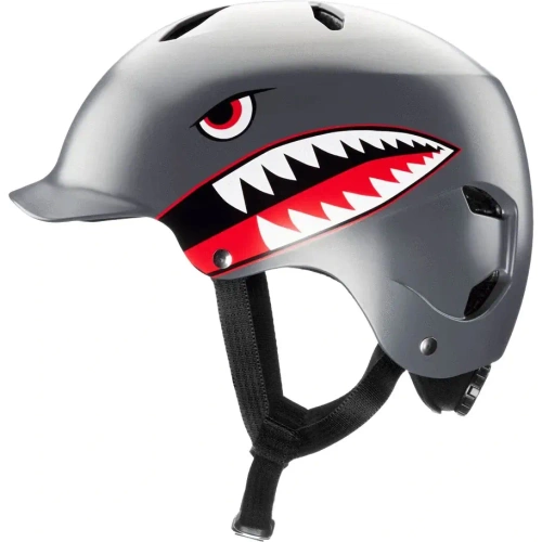 BERN Bandito | bike helmet | MULTISPORT JUNIOR | ALL SEASON / BIKE & SNOW | satin grey flying tiger