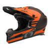 O'NEAL Fury STAGE V.23 | kask rowerowy | GOPRO mount | ABS | MTB / ENDURO / DH | FULLFACE / FF | gray / orange