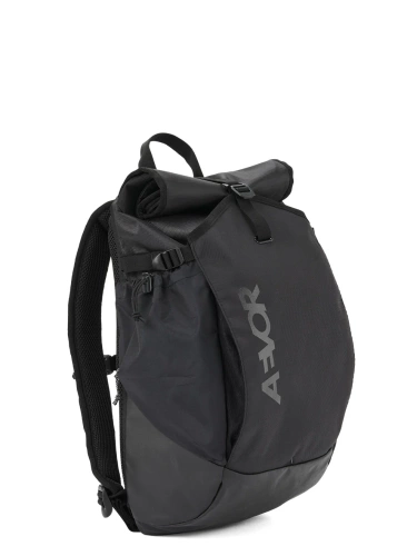 AEVOR Roll Pack PROOF Black 20-28l | bike / city bikepack | LAPTOP 15" | 760g