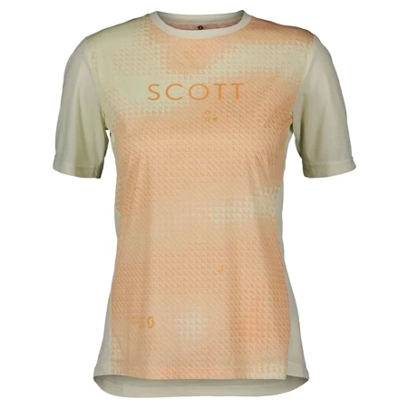SCOTT Trail Flow SS Women's Tee | MTB / ENDURO | soft yellow / melon orange