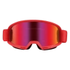 IXS Hack RACING RED | gogle rowerowe | Crimson MIRROR Lens / LT 21%
