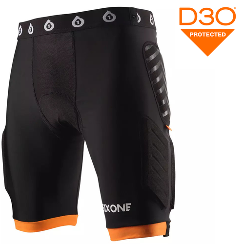 SIXSIXONE 661 EVO Compression Shorts | D3O | MTB / EDURO | black