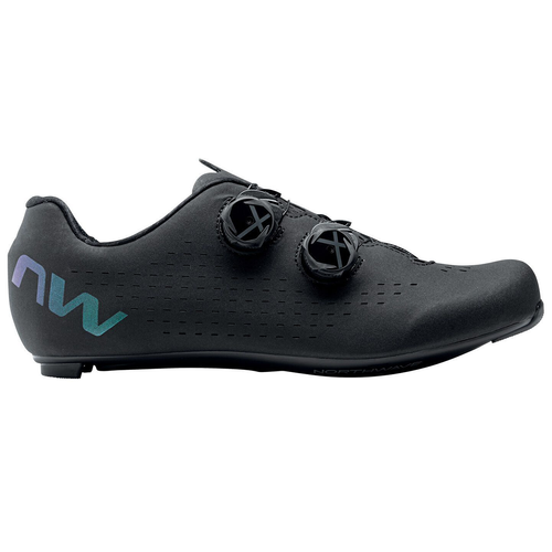 NORTHWAVE Revolution 3 | road cycling shoes | 100% CARBON inserts | black / iridescent