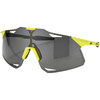 100% HyperCraft | sunglasses | Matte Banana Bike | SMOKE lens LT 12% + CLEAR lens LT 93%| 2 LENSES