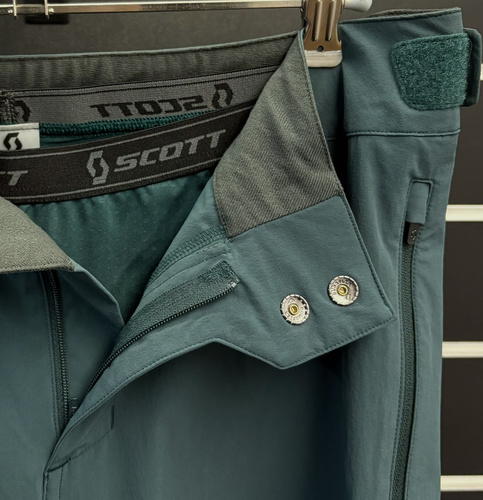 SCOTT Shorts M's Endurance ls/fit w/pad | szorty / spodenki rowerowe | + wewnętrzne spodenki z wkładką | MTB / ENDURO / GRAVEL | aruba green