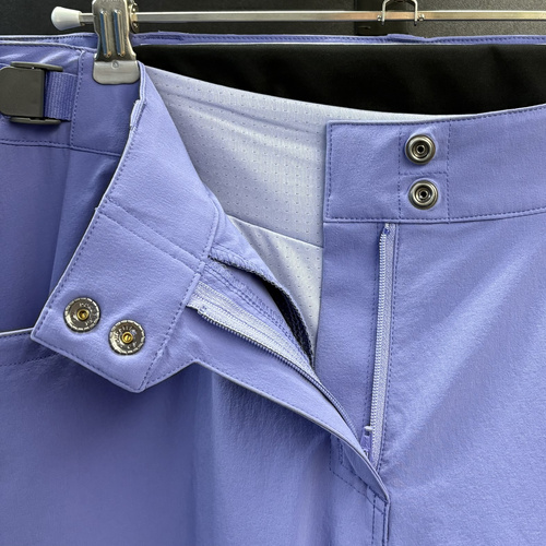 SCOTT Shorts W's Trail Flow w/pad | damskie szorty / spodenki rowerowe | + wewnętrzne spodenki z wkładką | MTB / ENDURO | dream blue