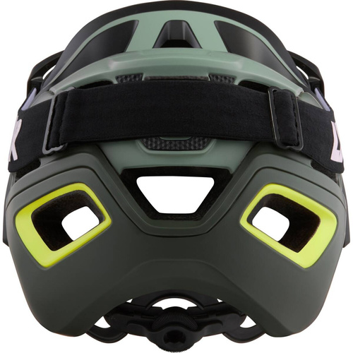 LAZER Jackal MIPS ® | kask rowerowy | MTB / ENDURO | + mocowanie na KAMERĘ / REFLEKTOR | matte dark green / flash yellow