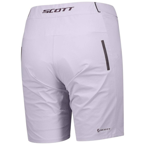 SCOTT Shorts W's Endurance ls/fit w/pad | damskie szorty / spodenki rowerowe | + wewnętrzne spodenki z wkładką | MTB / ENDURO / GRAVEL | misty purple
