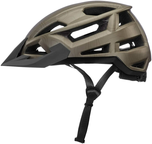 BERN FL-1 XC | bike helmet | MIPS ® | BOA ® | ALL SEASON | MTB / XC / XCM | matte earth topo w/ visor