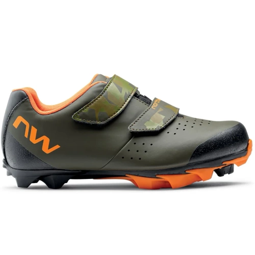 NORTHWAVE Origin Junior | juniorskie buty rowerowe | MTB | SPD | forest green / orange