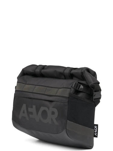 AEVOR Triple Bike Bag PROOF Black 15-24l | torba rowerowa na kierownicę / bagażnik | LAPTOP 13" | WATERPROOF 13K