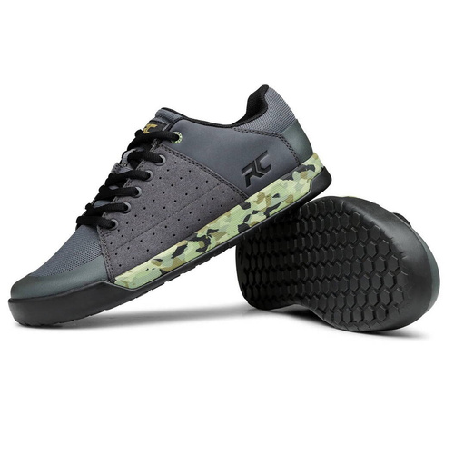 RIDE CONCEPTS Livewire | bike shoes | D3O | Rubber Kinetics DST 6.0 | MTB / ENDURO / DIRT / DH | FLAT | thunder grey