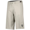 SCOTT Shorts M's Trail Flow w/pad | szorty / spodenki rowerowe | + wewnętrzne spodenki z wkładką | MTB / ENDURO | dust white