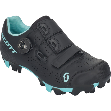 SCOTT MTB Team BOAa ® Women's | damskie buty rowerowe | black / light blue