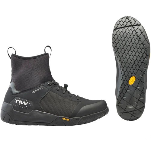 NORTHWAVE Multicross MID GTX | jesienno-zimowe buty rowerowe | VIBRAM ® | GORE-TEX ™ | MTB / ENDURO / ADVENTURE | FLAT | black