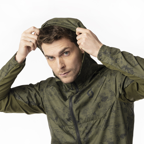 SCOTT Explorair Light WB Men's Jacket | kurtka trekkingowa / turystyczna / sportowa / górska | fir green/black