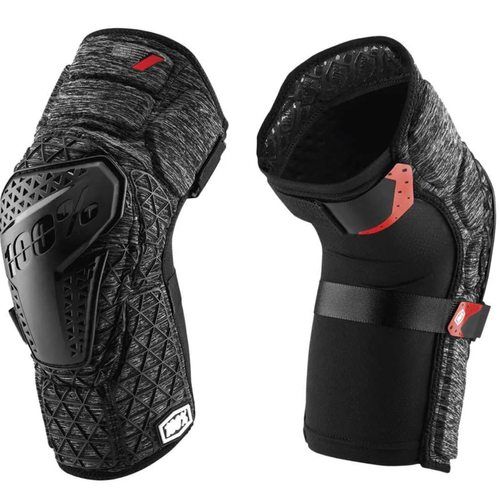 100% Surpass Knee Guards | ochraniacze kolan nakolanniki | grey heather / black