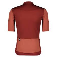 SCOTT Shirt M's Gravel 10 SS | koszulka rowerowa | wood red / dusk red