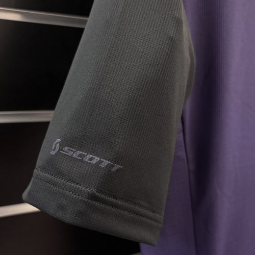 SCOTT Shirt M's Gravel 10 SS | koszulka rowerowa | cyber purple / black