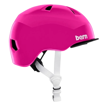 BERN Tigre | dziecięcy kask rowerowy | ZIP MOLD+ ® | gloss pink