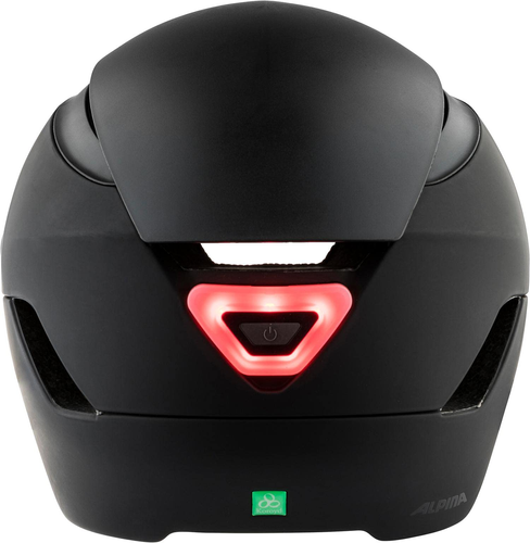 ALPINA Altona KOROYD ® | urban cycling helmet | LED | VISOR | black-stealth matte