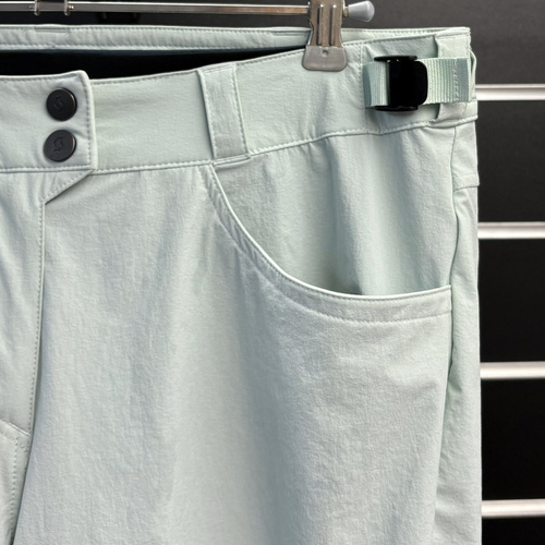 SCOTT Shorts W's Trail Flow w/pad | damskie szorty / spodenki rowerowe | + wewnętrzne spodenki z wkładką | MTB / ENDURO | fresh green