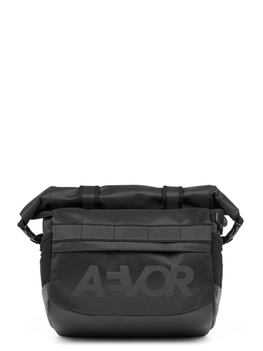 AEVOR Triple Bike Bag PROOF Black 15-24l | torba rowerowa na kierownicę / bagażnik | LAPTOP 13" | WATERPROOF 13K