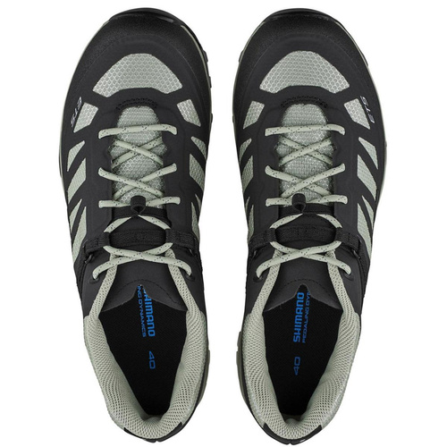 SHIMANO ET5W | women's bike shoes | MTB / E-BIKE | FLAT | black / mint