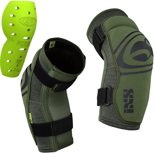 IXS Carve EVO+ Elbow Guards | X-MATTER | KEVLAR | olive