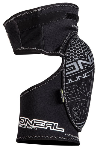 O'NEAL Junction Liste Knee Guard | ochraniacze rowerowe kolan | IPX® | ENDURO / MTB / E-BIKE | black / gray