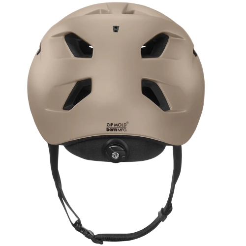 BERN Allston | bike helmet | ZIP MOLD+ ® | BOA ® | ALL SEASON | URBAN / E-BIKE | matte sand w/ flip visor