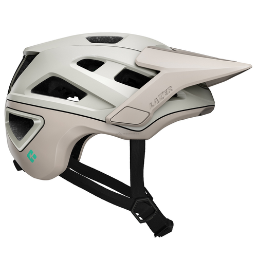 LAZER Jackal KINETICORE ® | kask rowerowy | MTB / ENDURO | matte white / mint