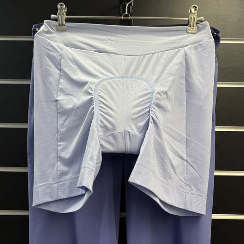 SCOTT Trail Vertic w/pad Women's Shorts | damskie szorty / spodenki rowerowe | + wewnętrzne spodenki z wkładką | MTB / ENDURO | dream blue