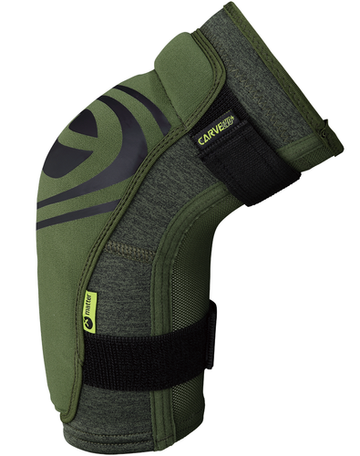 IXS Carve EVO+ Elbow Guards | dziecięce ochraniacze łokci | X-MATTER | KEVLAR | olive