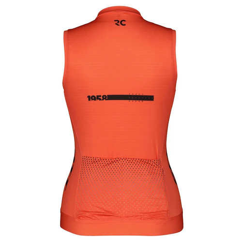 SCOTT RC Pro w/o sleeve Women's Jersey | damska koszulka rowerowa | astro red / black