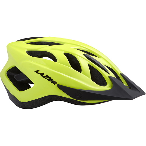 LAZER J1 + insectNET + LED | bike helmet | flash yellow