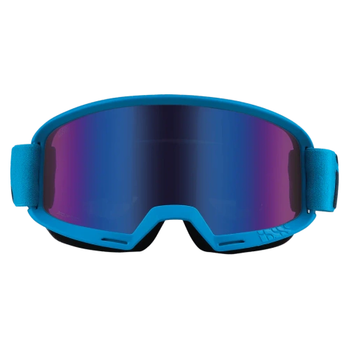 IXS Hack RACING BLUE | gogle rowerowe | Cobalt MIRROR Lens / LT 21%