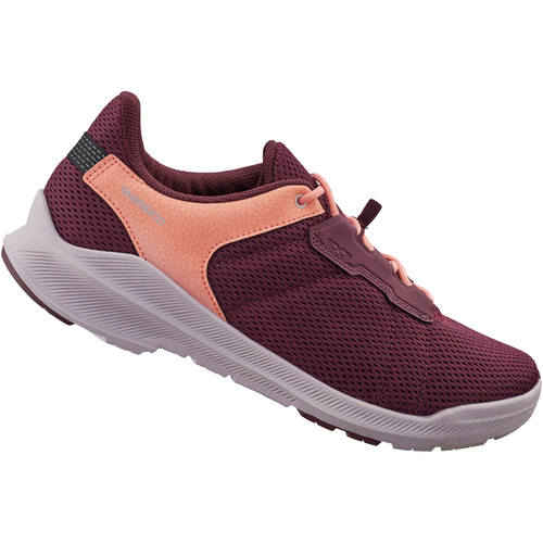 SHIMANO EX3W | women's bike shoes | MTB | SPD | wine red