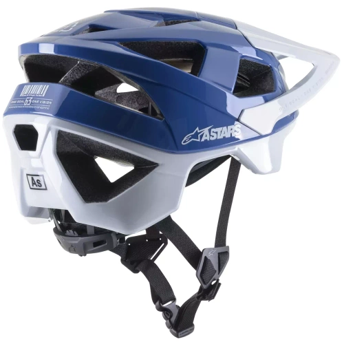 ALPINESTARS Vector PRO A1 | bike helmet | MTB / ENDURO | md blue light gray glossy