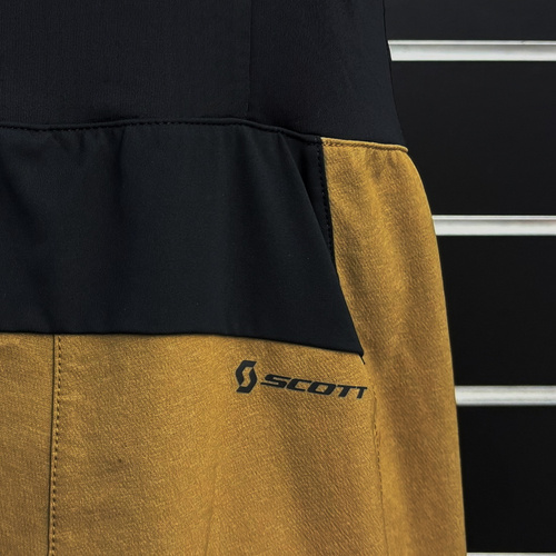 SCOTT Gravel Hybrid +++ Men's Shorts | spodenki rowerowe z wkładką | 2 in 1 | silt beige / black