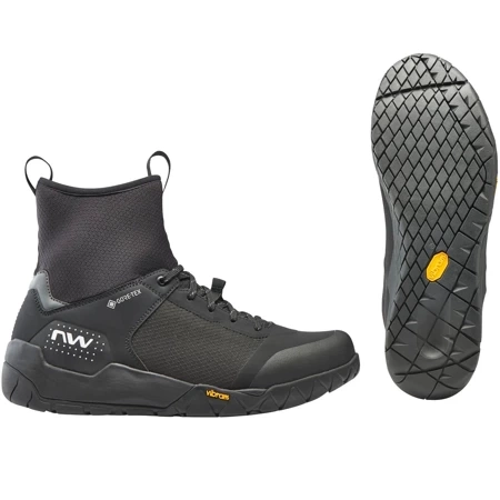 NORTHWAVE Multicross MID GTX | bike shoes | VIBRAM ® | GORE-TEX ™ | MTB / ENDURO / ADVENTURE | FLAT | black