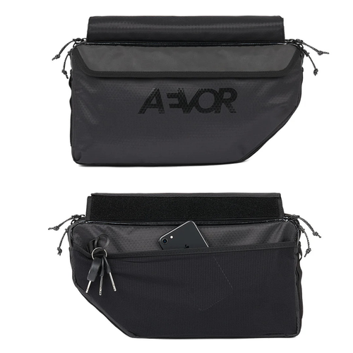 AEVOR Frame Bag Large PROOF Black 4.5l | 2-in-1 | CROSSBODY BAG | WATERPROOF 13K