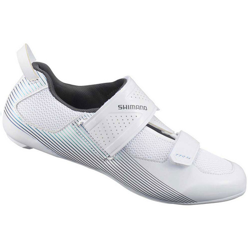 SHIMANO TR5 | triathlon cycling shoes | white